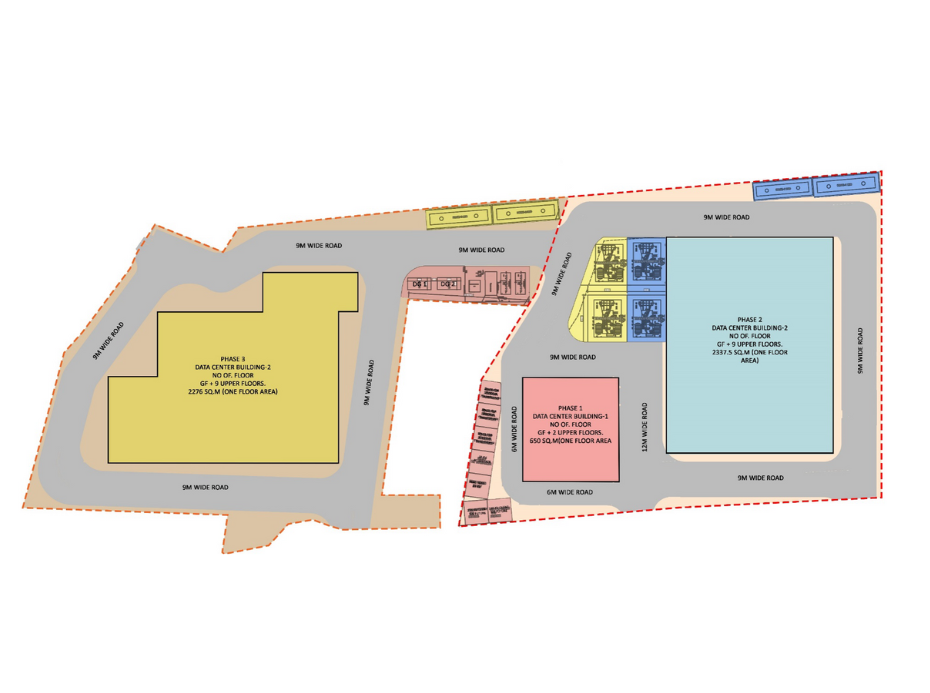 Data Center Ambattur project view 1