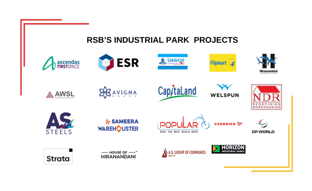 Industrial park projects portfolio